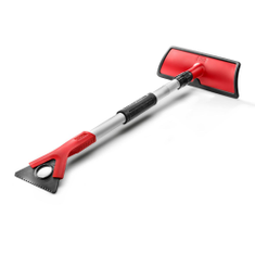 Eiskratzer mit Schneeschieber und Teleskopstange