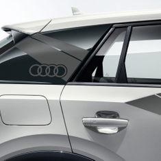 Dekorfolien Flanken-Design grau Perleffekt matt