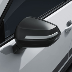 Außenspiegelgehäuse schwarz matt für Fahrzeuge ohne Audi side assist, links