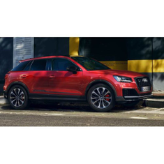 Dekorfolien Seitenschweller quattro dynamisch brillantschwarz matt