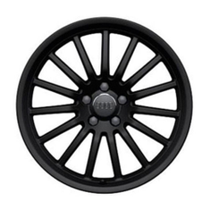 Felge, 15-Speichen schwarz matt, 9,0Jx19