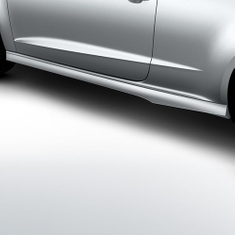 Seitenschwellersatz Serviceteil für Rückfahrkamera Rechtslenker