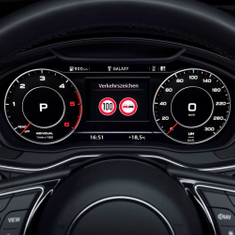 Freischaltung kamerabasierte Verkehrszeichenerkennung