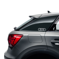 Dekorfolien Audi Ringe florettsilber