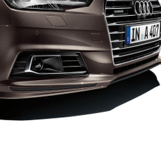 Frontspoiler mit Blade grundiert/schwarz matt