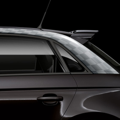 Dekorfolien Dachbogen florettsilber im checkered-flag-Design