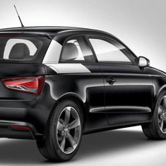 Dekorfolien V-Design gletscherweiß metallic