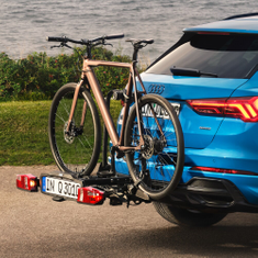 Fahrradträger für die Anhängevorrichtung schwarz, faltbar