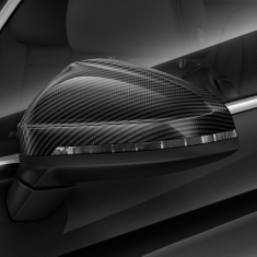 Außenspiegelgehäuse Carbon für Fahrzeuge mit Audi side assist, rechts