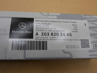 Original Mercedes-Benz Heckwischerblatt C-Klasse W203 T-Modell