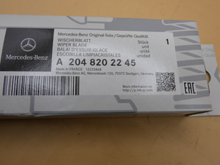 Original Mercedes-Benz Heckwischerblatt. C-Klasse W204 T-Modell