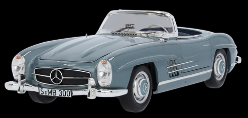 Original Mercedes Benz 300 SL Roadster W 198 II (1957-1963) 1:18 