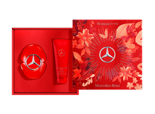 Original Mercedes-Benz Parfüm Geschenkset für Frauen - Red Body Lotion - 