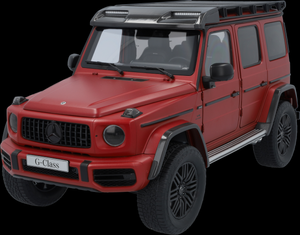 Original Mercedes-AMG G 63 4x4², hyazinthrot magno, NZG, 1:12 Modellfahrzeug