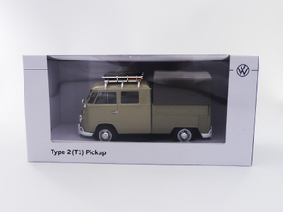Original VW Modellauto T1 Pickup mit Plane
