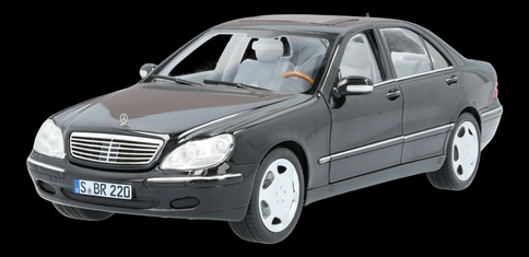 Original Mercedes Benz W220 S-Klasse 1:18 Modell B66040659 classic edition