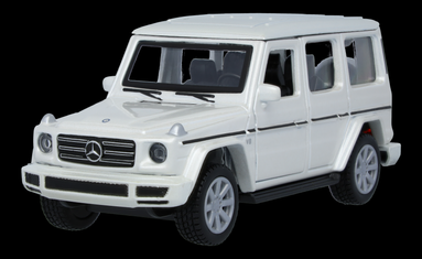 Original Mercedes-Benz G-Klasse Geländewagen Weiß W463 1:43 Modellauto - 