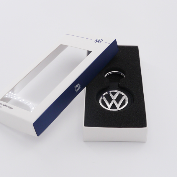 Original VW Schlüsselanhänger Schlüssel Emblem Anhänger VW Logo in Chrom